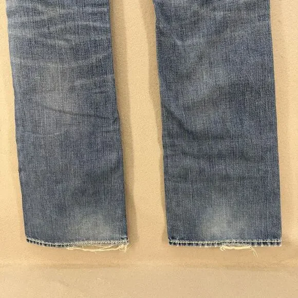 True Religion Jeans Women's 29x34 (8) Blue Billy Big T Boot Cut Western Normcore - Picture 6 of 15